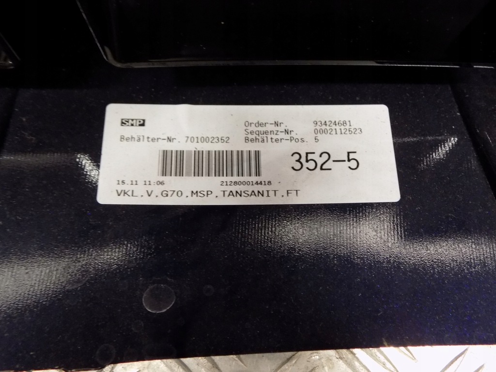 фото №12, Bmw 7' g70 бампер передний tansanitblau x10 m-pak