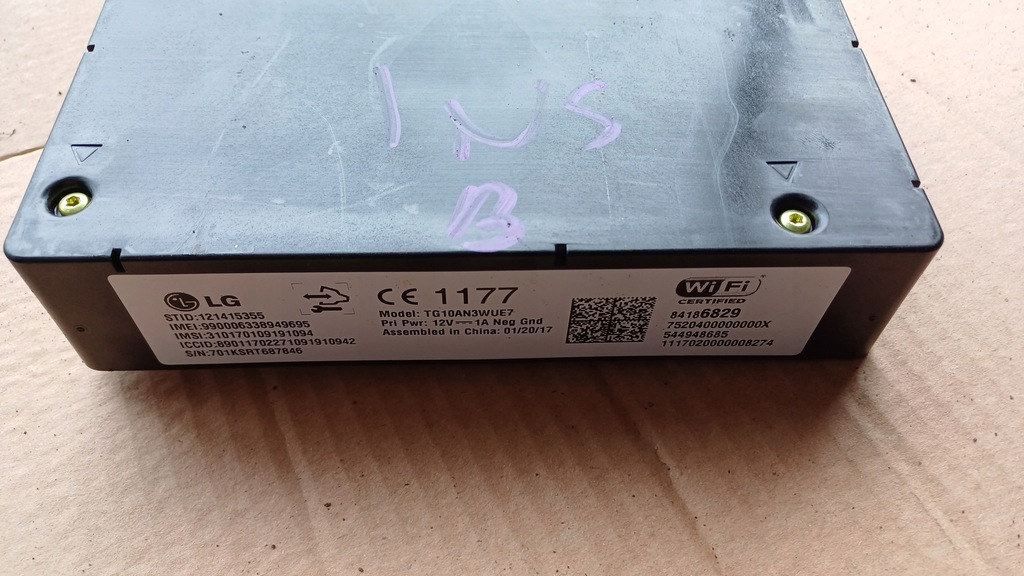 фото №1, Модуль wifi opel insignia b eu 84186829