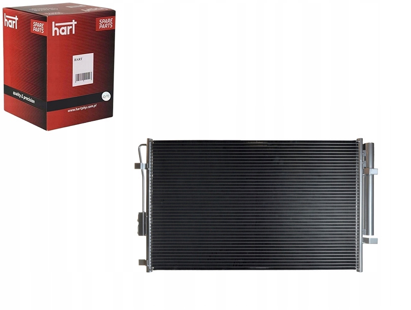 фото №1, Конденсатор конденсатор кондиционера hyundai santa fe 12- hart