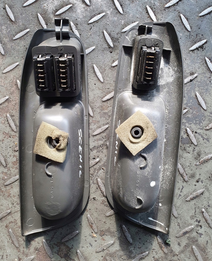 фото №2, Панель управление стекла renault scenic i