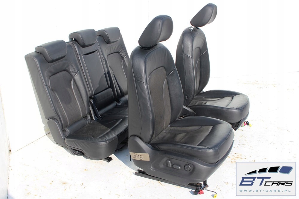 фото №5, Audi q5 сиденья комплект сидений сидений сиденья сиденье обивка вентилируемые