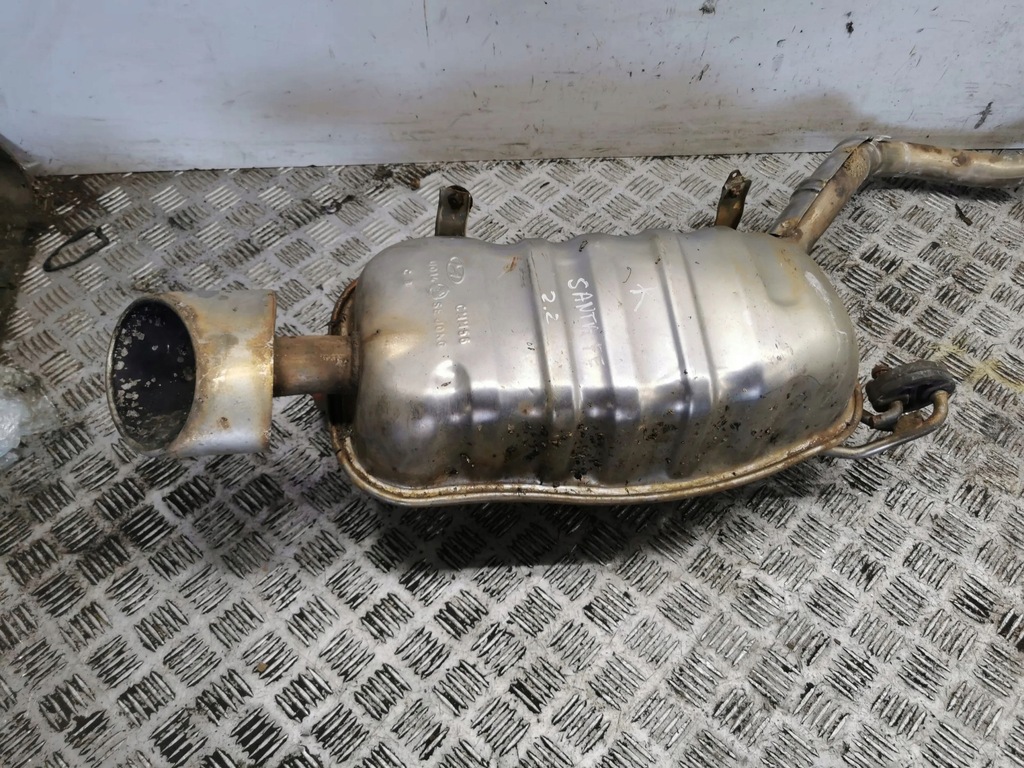 фото №14, Hyundai santa fe 2007 левая сторона гаситель kompletny