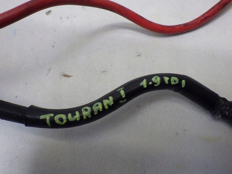 фото №2, Клемма плюсовая шланг vw touran i 1.9 tdi