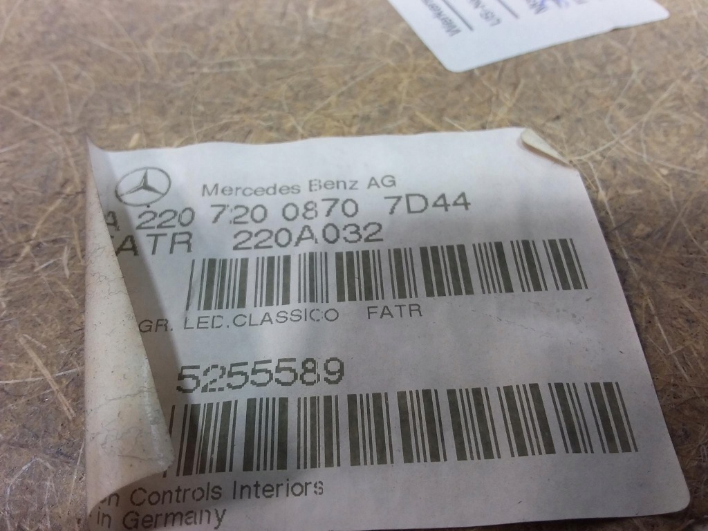 фото №5, Mercedes s w220 оббивка двері перед права