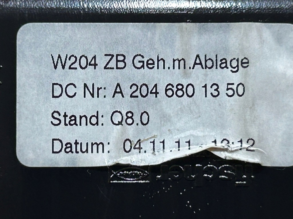 фото №5, Попільничка прикурювач бардачок mercedes e klasa w212 09-16