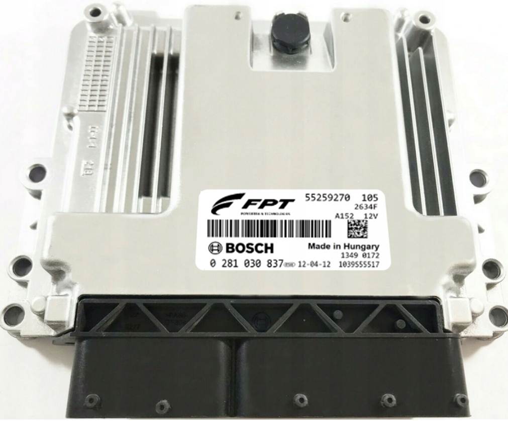 фото №1, Бортовий комп'ютер блок керування двигуна fiat 0281030837 55259270