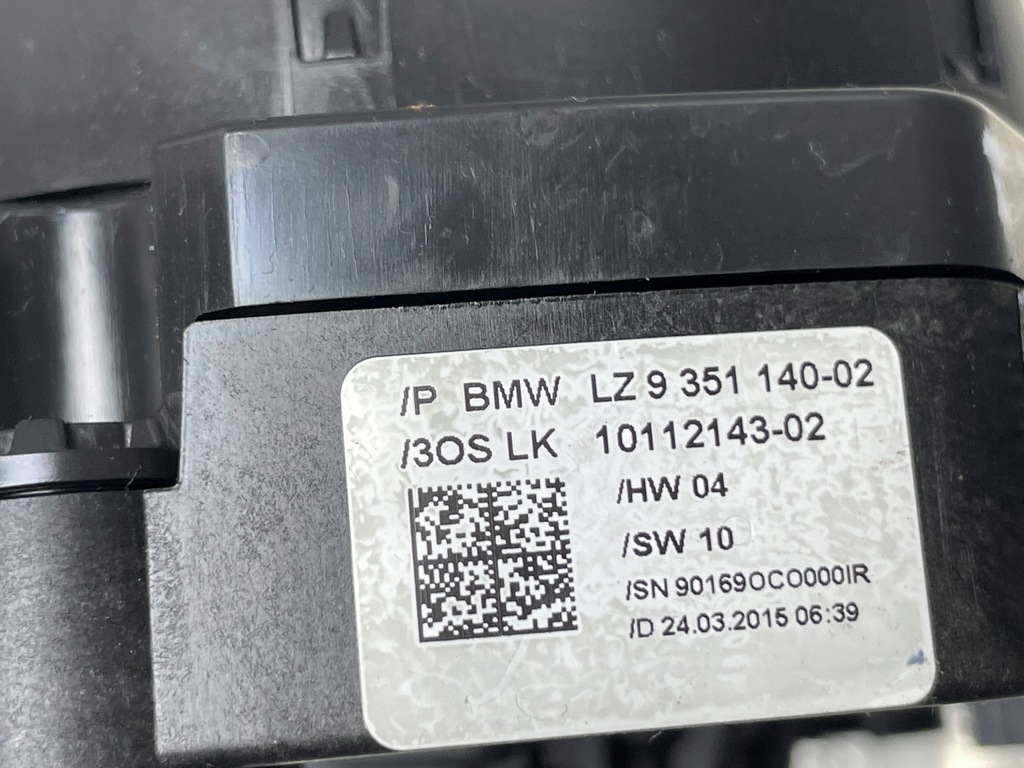 фото №16, Bmw f30 f32 f34 f36 f80 важіль перемикач підрульовий перемикач комбінований 9351140