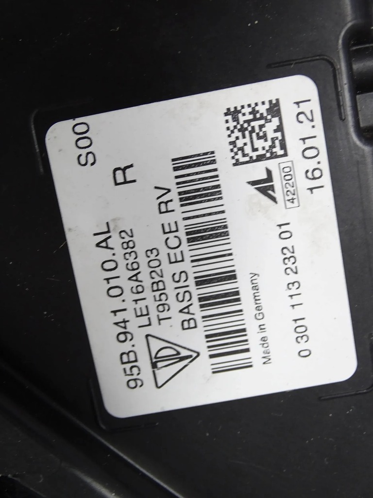 фото №8, Лампа перед передняя правая porsche macan 95b lift