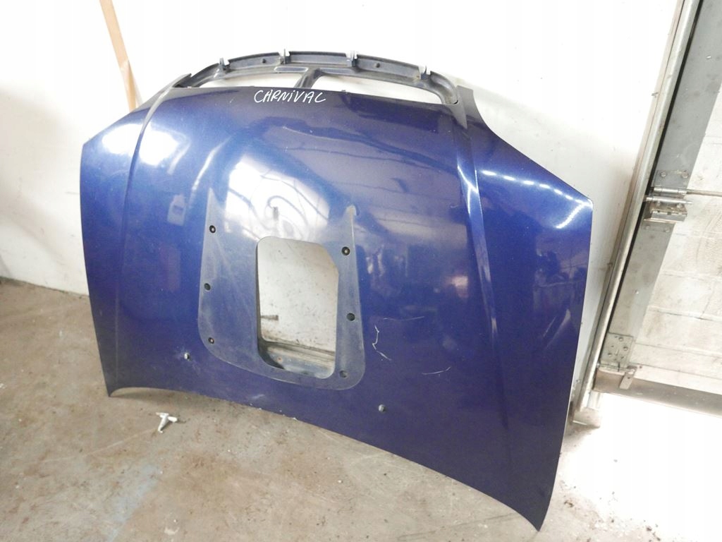 фото №6, Капот крышка двигателя перед 4a kia carnival i 99-