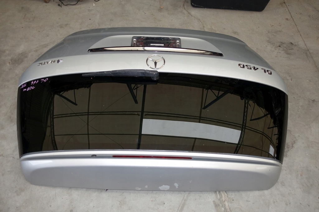 фото №9, Mercedes x164 gl кришка багажника задня задня 775 комплектна b.ładna gl164