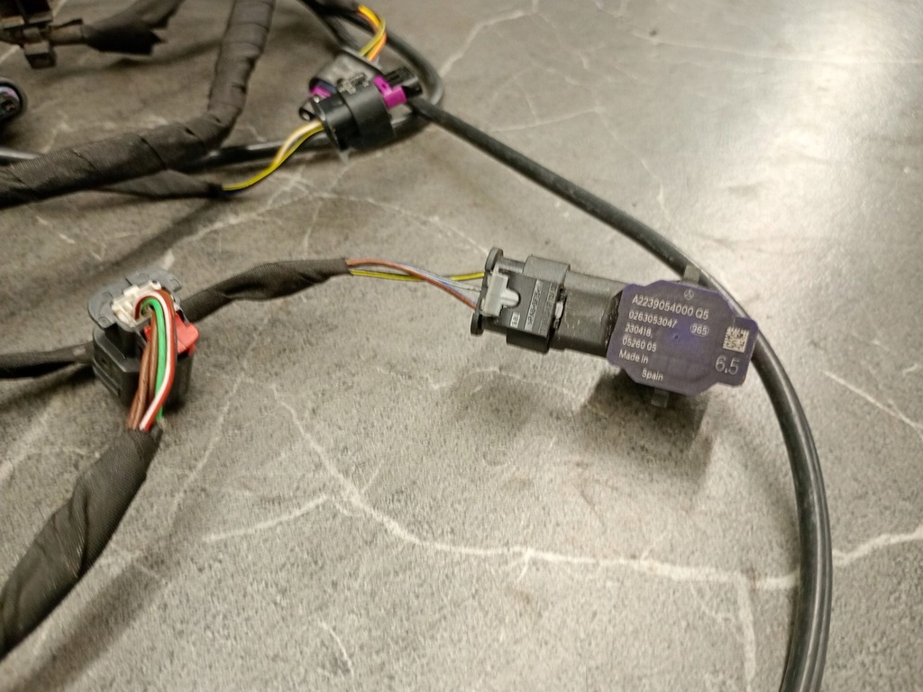 фото №8, A2065401158 электропроводка датчиков парковки pdc перед mercedes c klasa w206