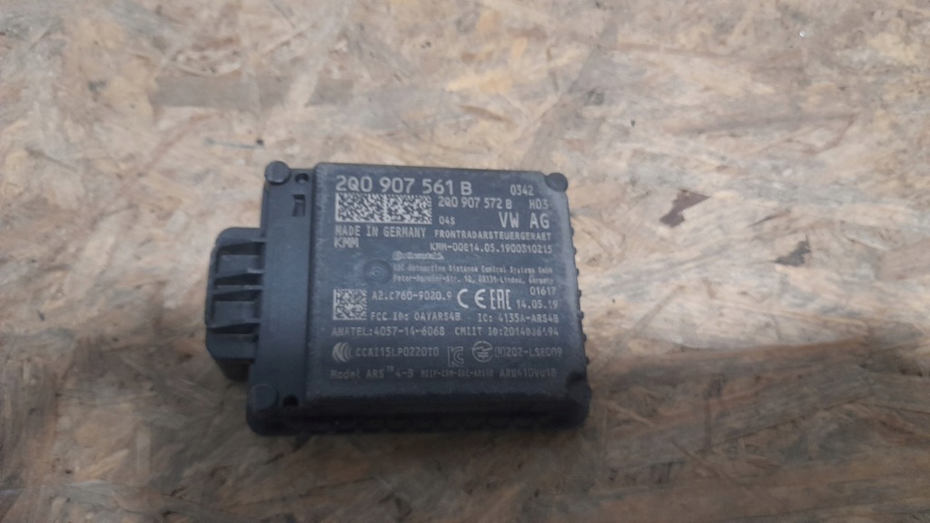 фото №1, Радар distronic 2q0907561b