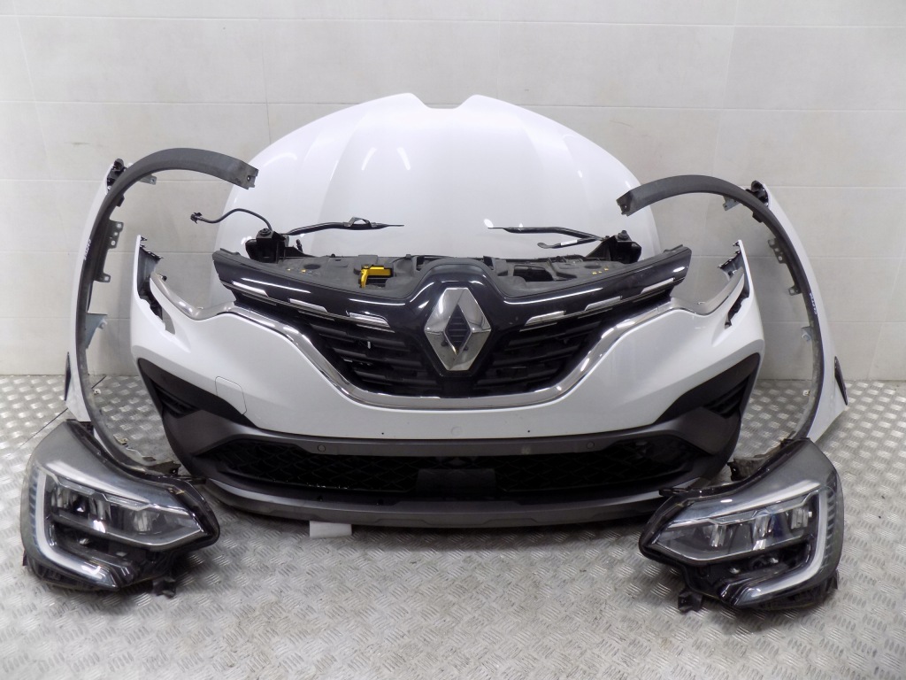 фото №1, Renault captur ii rs-line e-tech капот бампер kompletny перед перламутр qnc