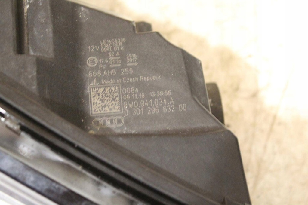 фото №8, Лампа фара правий matrix audi a4 s4 b9 2018