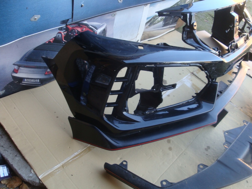 фото №4, Honda civic x 2015-2022 бампер type-r