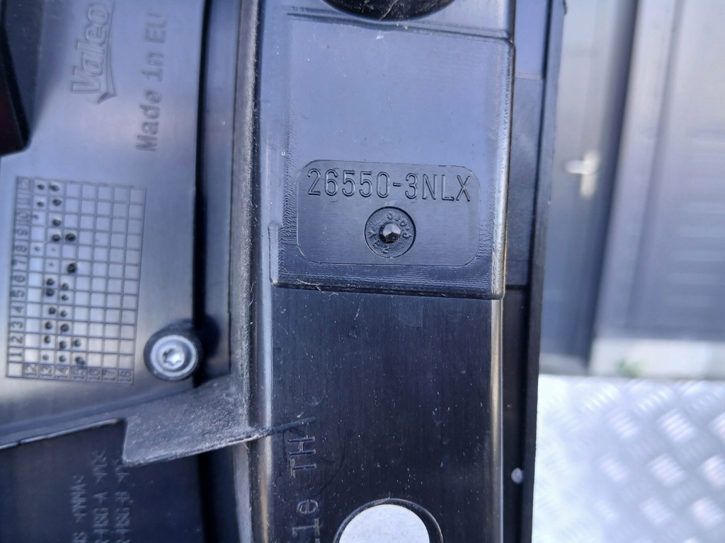 фото №13, Nissan leaf i ze0 лампа задня права правий задня 26550-3nlx 2015r