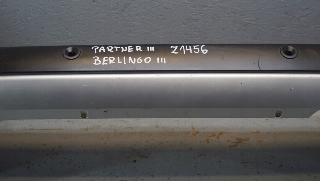 фото №10, Бампер задня peugeot partner citroen berlingo iii