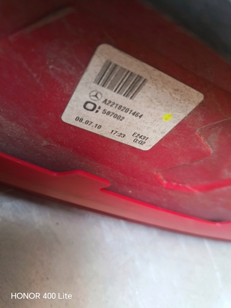 Купить Mercedes s-klasa w221 фара правая задняя задняя a2218201464