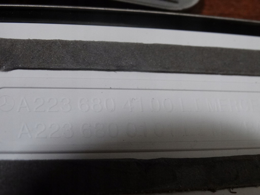 фото №5, Накладки накладки порогові led mercedes w223 1