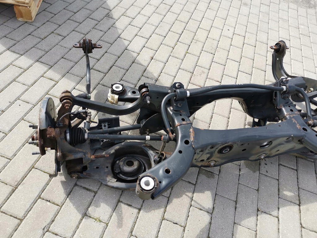 фото №5, Mazda cx5 ii 2017- підвіска задня задні повний 4wd підрамник поворотний кулак