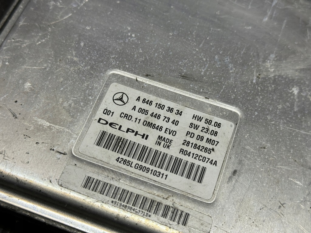 фото №3, Mercedes бортовой компьютер a0054467340 a6461503634