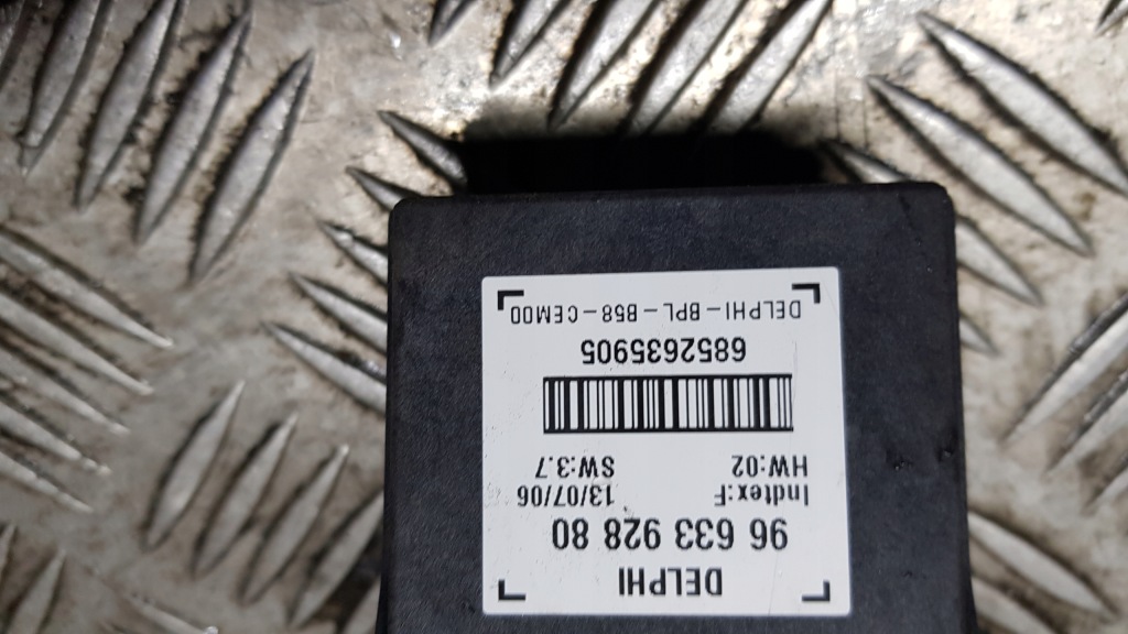 фото №3, Citroen c4 i picasso модуль сигналізація 9663392880