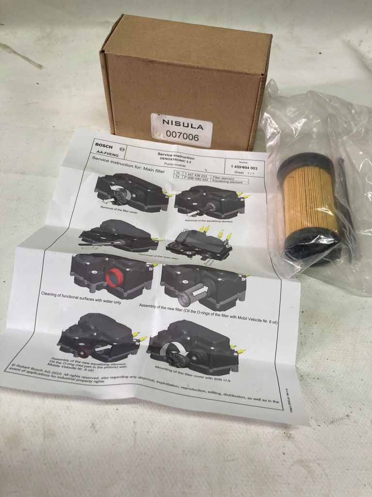 Bosch 1 457 436 033 фільтр потужності Оригінал