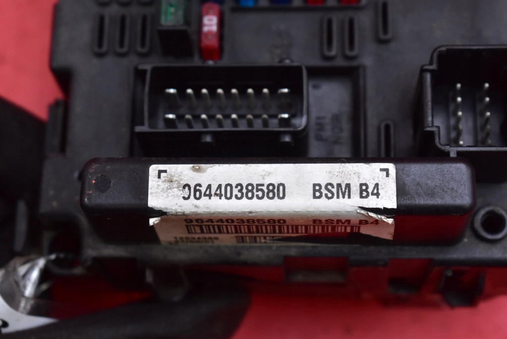 фото №7, Коробка запобіжників bsm 9644038580 peugeot 307 1.6 16v 109 km 01-05