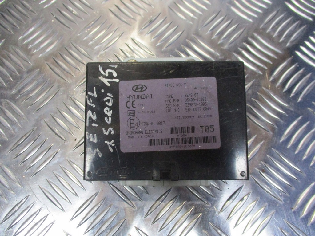 фото №1, Модуль hyundai getz 1.1 95400-1c303