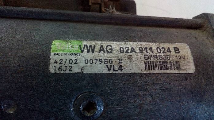 фото №6, Стартер seat leon i 1,9 tdi 02a911024b
