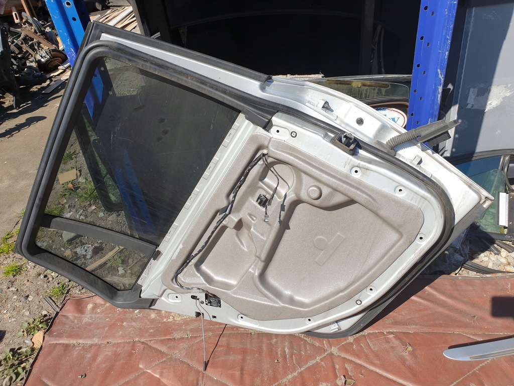 фото №13, Дверь левый задняя задние bmw 5 e61 kombi серебристый