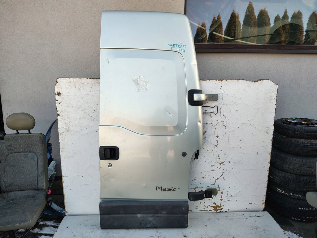 фото №1, Дверь распашные правый задняя renault master 2 ii lift teb64