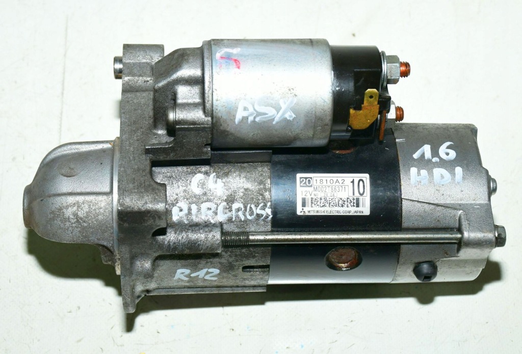 фото №1, Citroen c4 aircross peugeot 4008 mitsubishi asx 1.6 ehdi стартер