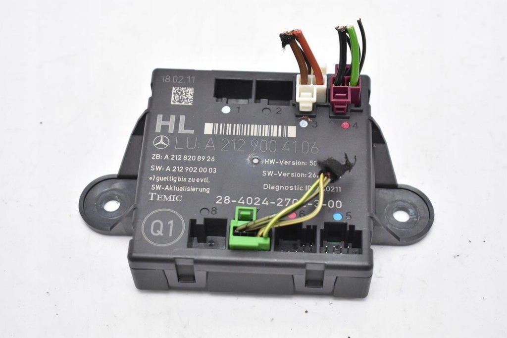 фото №10, Модуль дверь левый задняя mercedes w212 a2129004106