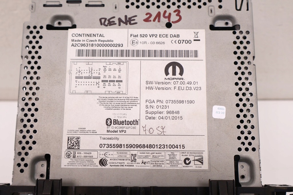 фото №8, Jeep renegade радио экран навигация '07355981590