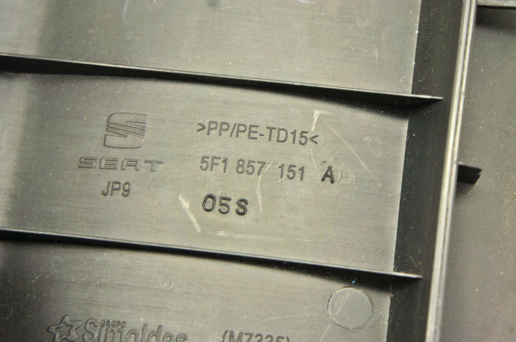 фото №5, Rb057 seat leon iii 5f защита панели консоли 5f1857151a