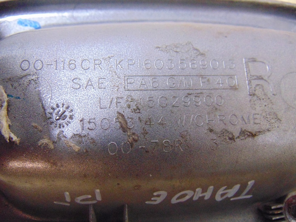 фото №10, Ручка наружная правая задняя chevrolet tahoe ii 2000-