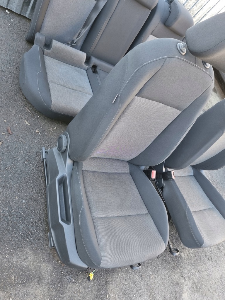 фото №13, Golf vii 2013- сидіння лівий правий заднє сидіння kpl kraków