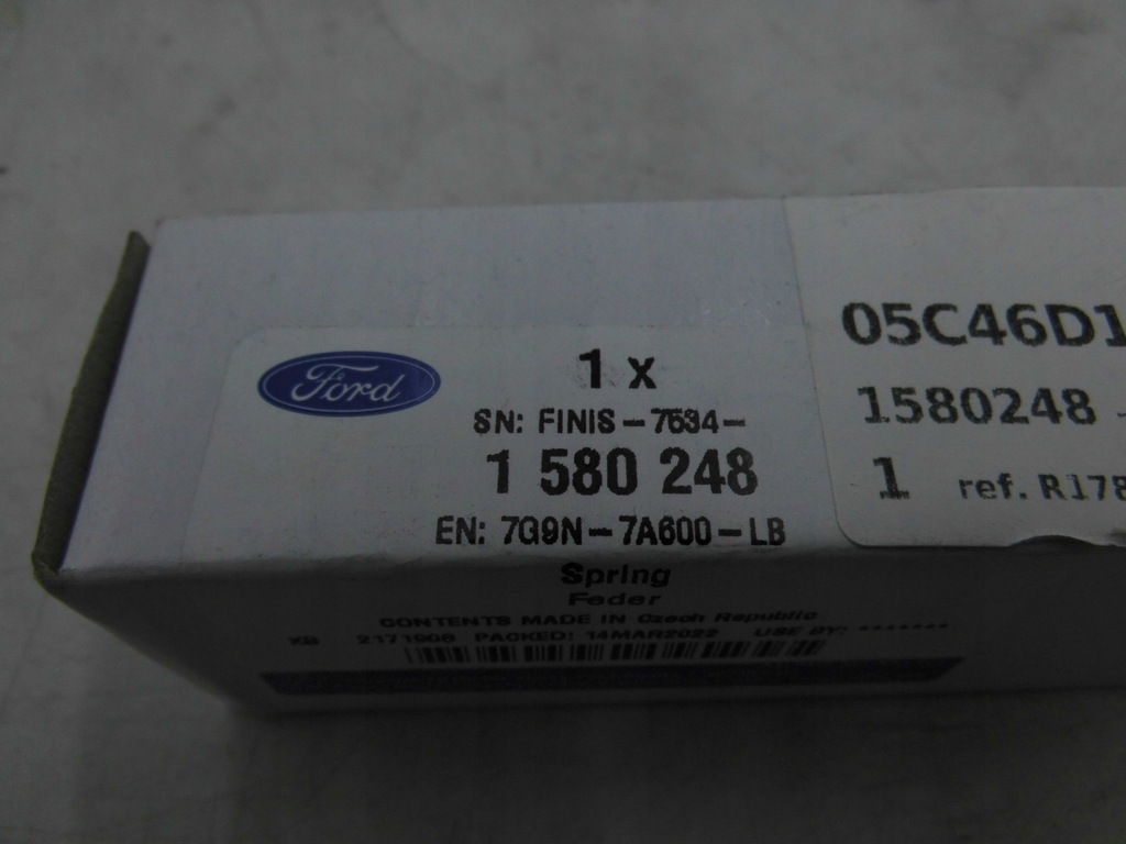 фото №8, Пружина педалі зчеплення mondeo s-max / galaxy оригінальний номер