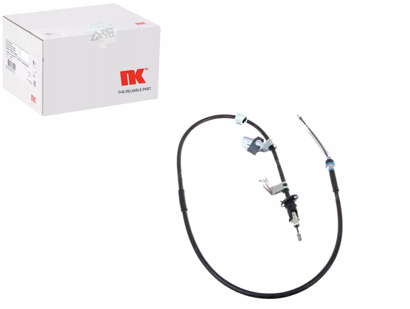 фото №1, Трос тормоза ручного mitsubishi задняя colt 04- le