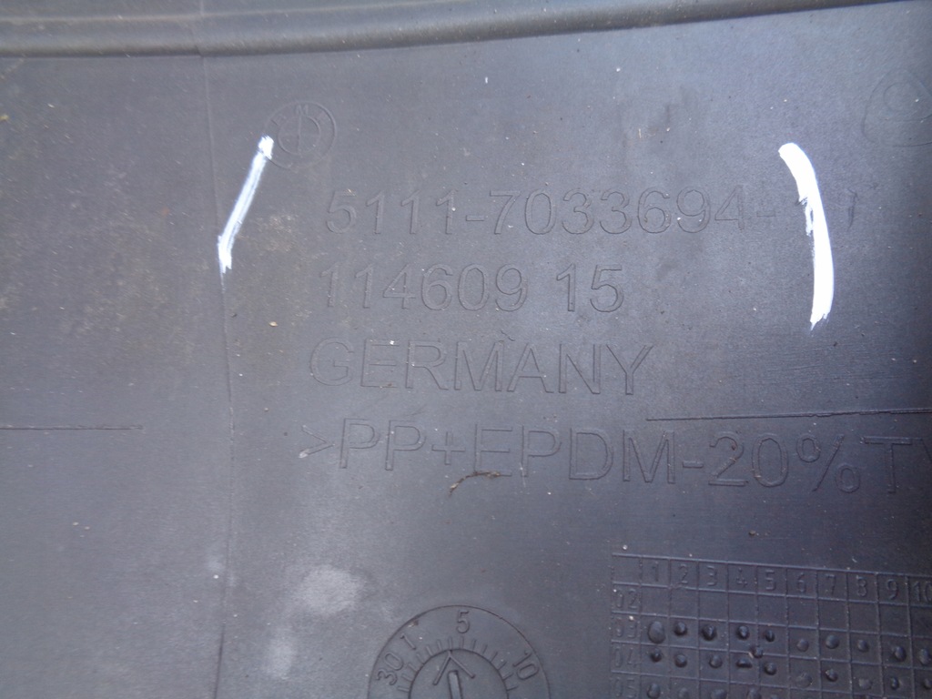 фото №8, Бампер передній bmw 5 e60 e61 03-06 nr 42255