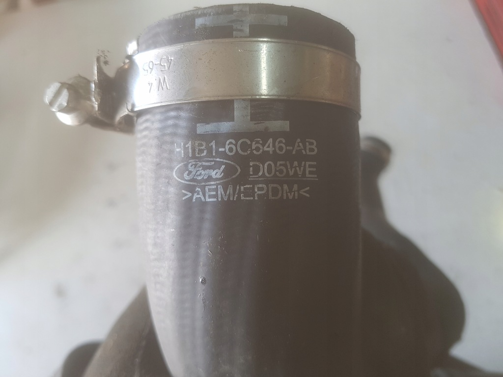 фото №3, Ford fiesta mk8 16r- 1.0 b труба intercooera