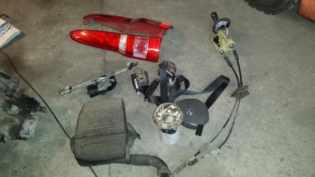 фото №1, Моторчик дворник fiat panda