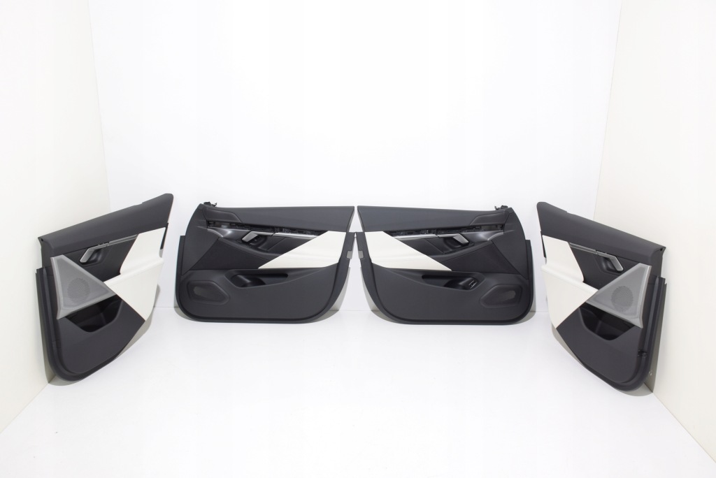 фото №15, Bmw i5 g60 оббивка ksfu сидіння заднє сидіння обшивки тунель з підігрівом - jak nowe