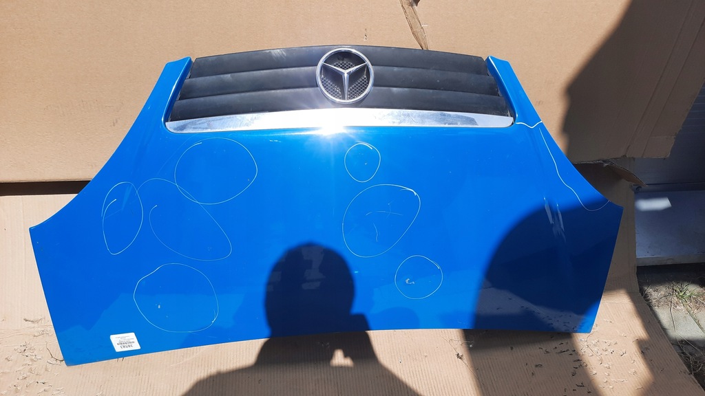 фото №1, Капот mercedes a170 a-klasa 01r