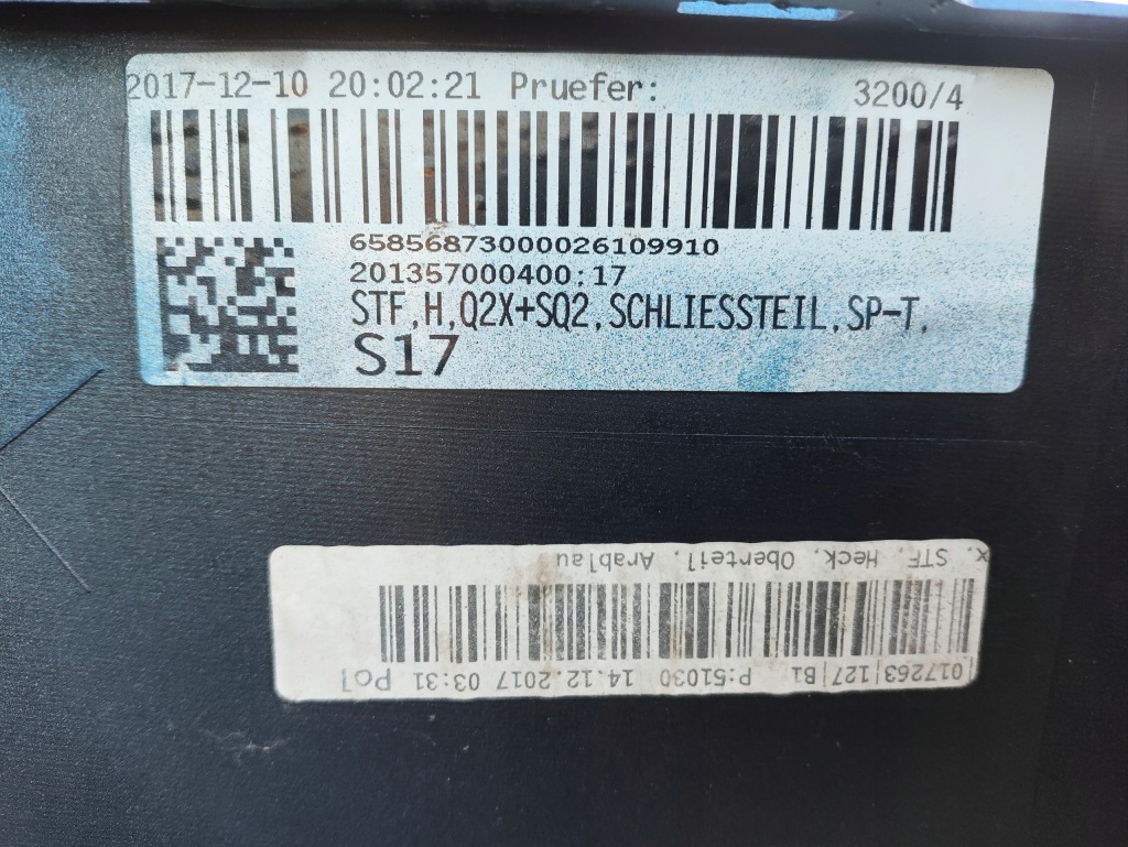 Audi q2 s-line 16- бампер задний задняя Недорого