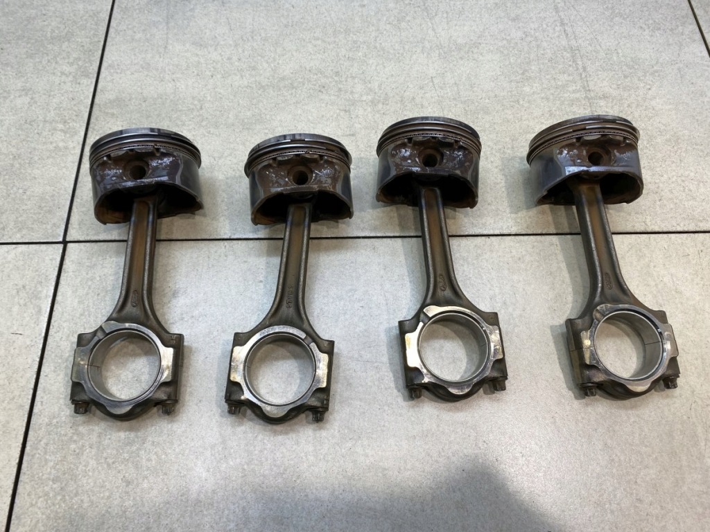 фото №1, Поршень шатун focus mk1 1.8 16v xs7g-bc