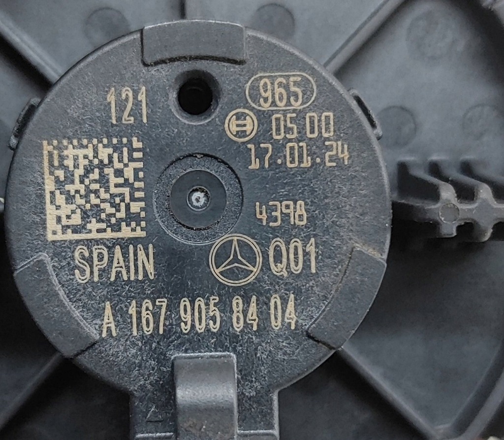 фото №6, Mercedes-benz eqb 2024 правая сторона датчик удара подушка безопасности