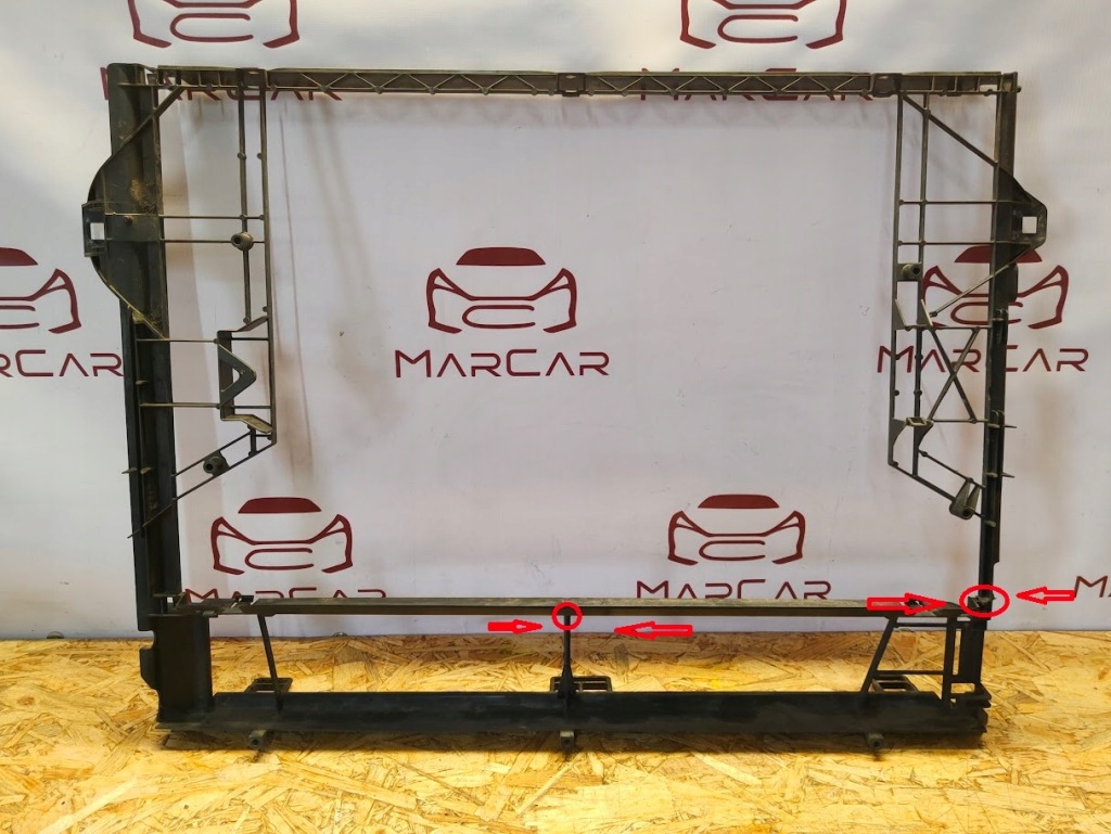 Рамка радиатора porsche cayenne 2 gts 4.8 2011-2014 7p5121201k Цена