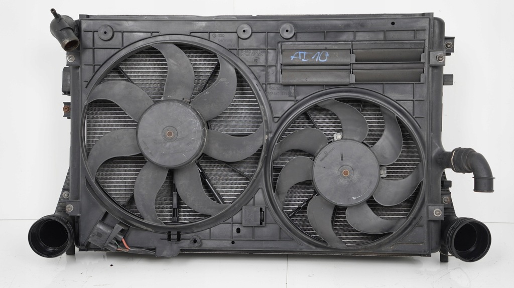 фото №4, Комплект радиатор vw passat b6 05-10r 2.0 tdi